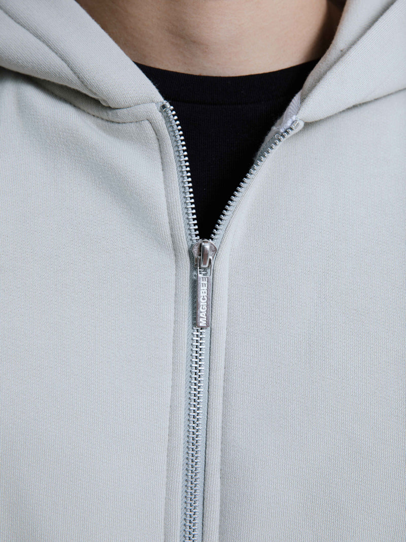 MagicBee Circle Logo Jacket - Ice Grey