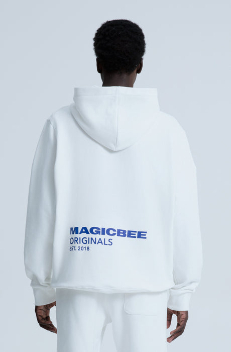 MagicBee Back Logo Hoodie - Off White