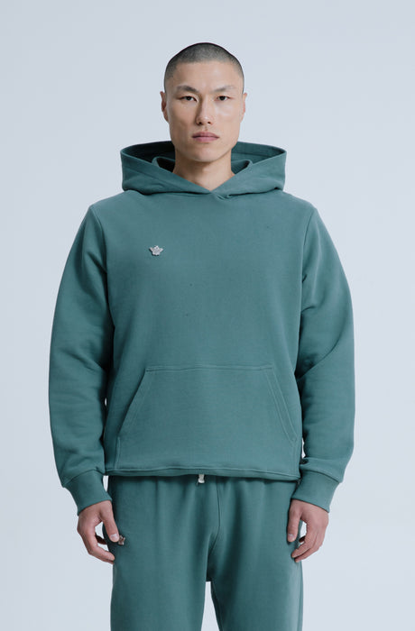 MagicBee Metallic Logo Hoodie - Green