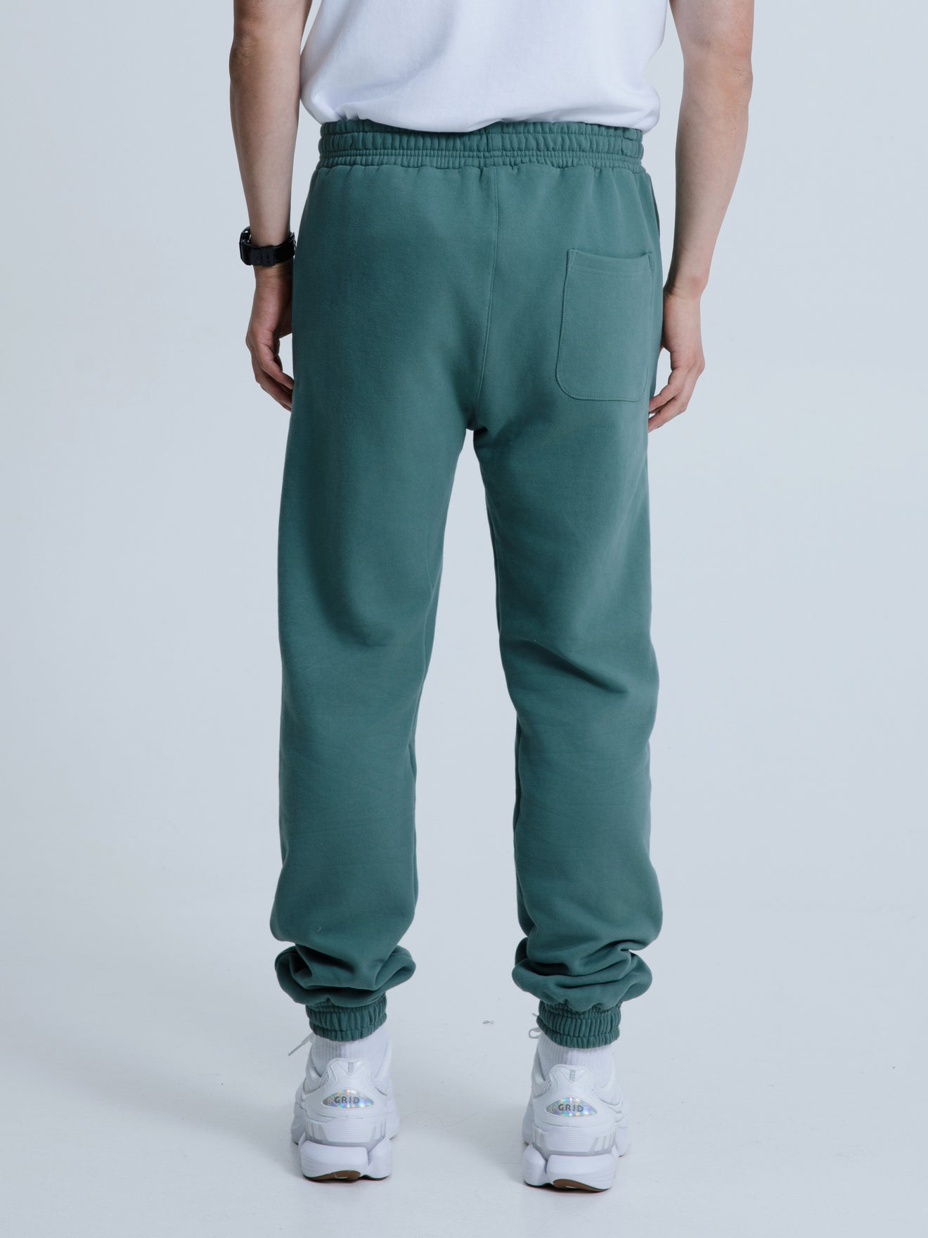 MagicBee Metallic Logo Pants - Green