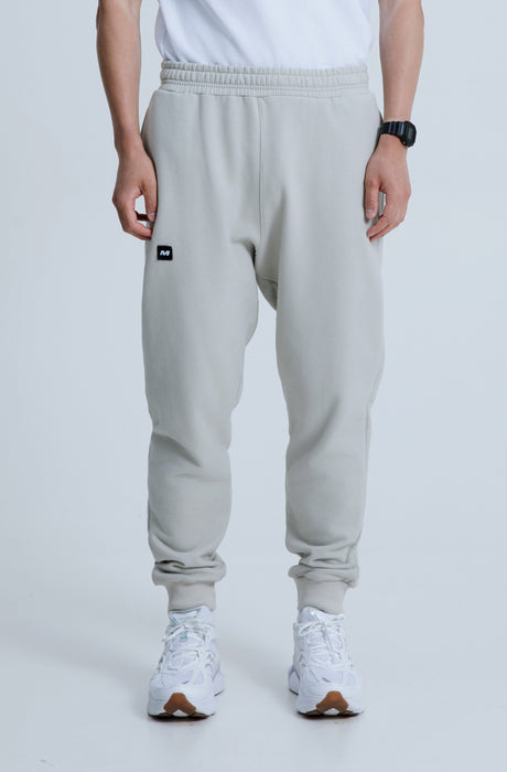MagicBee Monogram Logo Pants - Ice Grey