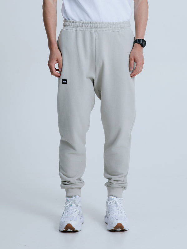 MagicBee Monogram Logo Pants - Ice Grey