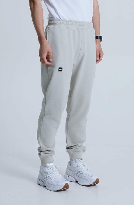 MagicBee Monogram Logo Pants - Ice Grey