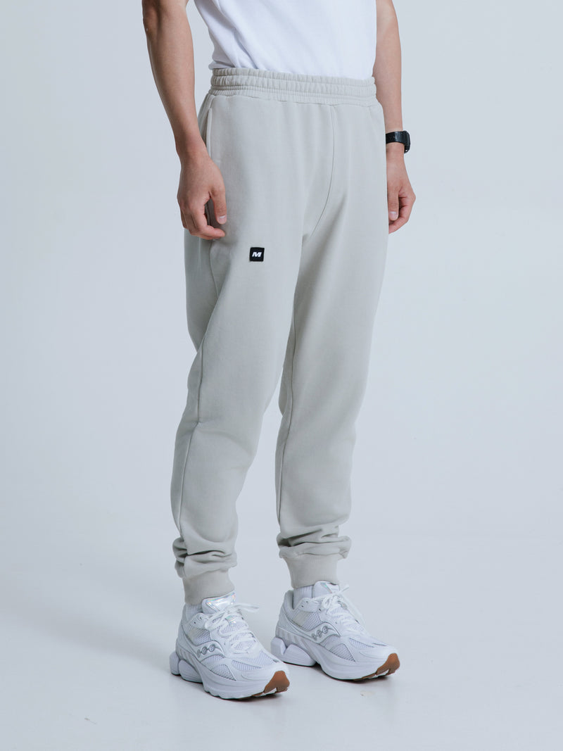 MagicBee Monogram Logo Pants - Ice Grey