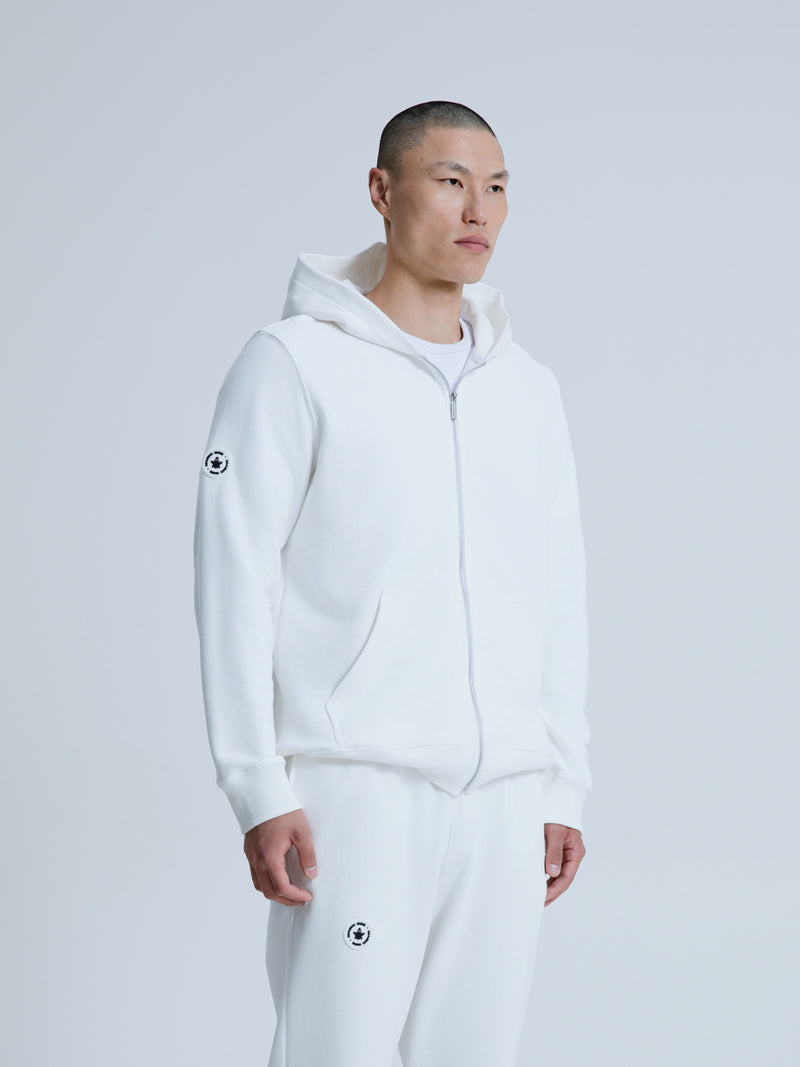 MagicBee Circle Logo Jacket - Off White