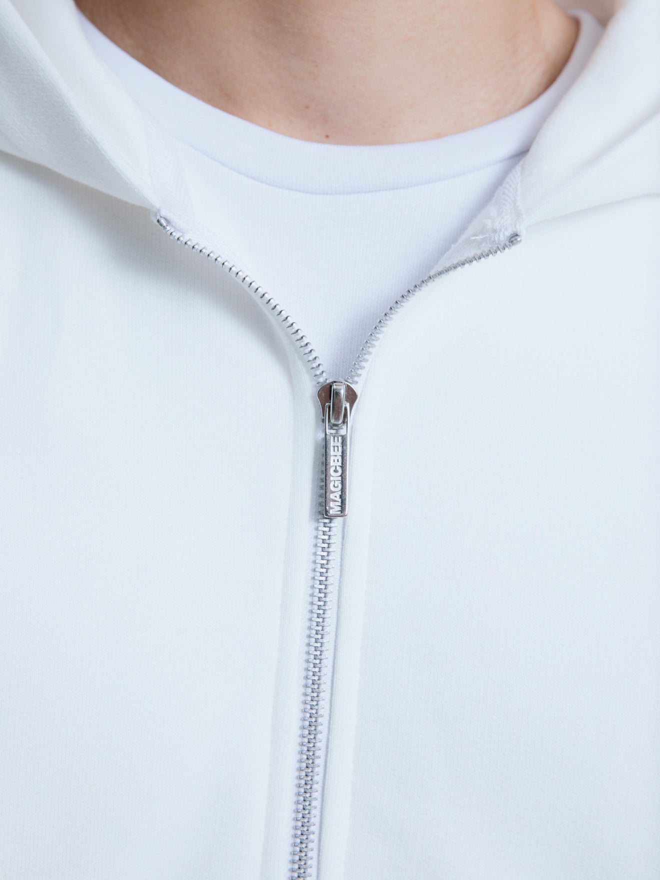 MagicBee Circle Logo Jacket - Off White