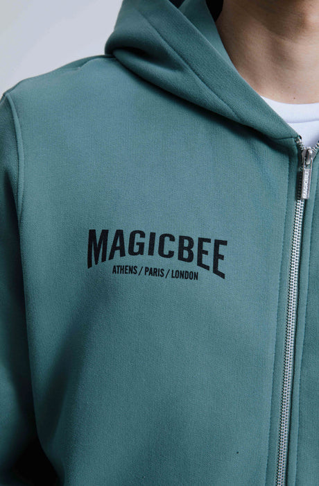 MagicBee Worldwide Logo Jacket - Green