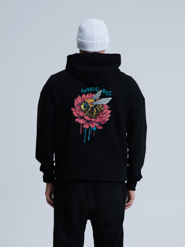 MagicBee Bee Logo Hoodie - Black