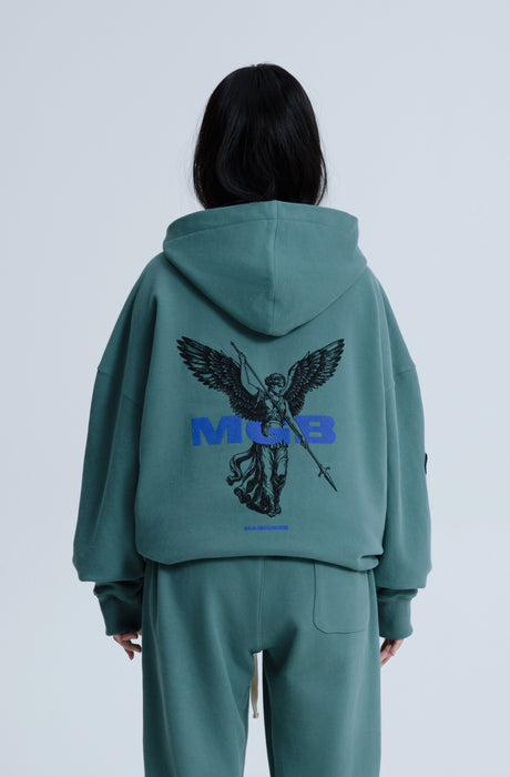 MagicBee Archangel Logo Hoodie - Green