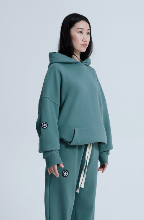 MagicBee Archangel Logo Hoodie - Green