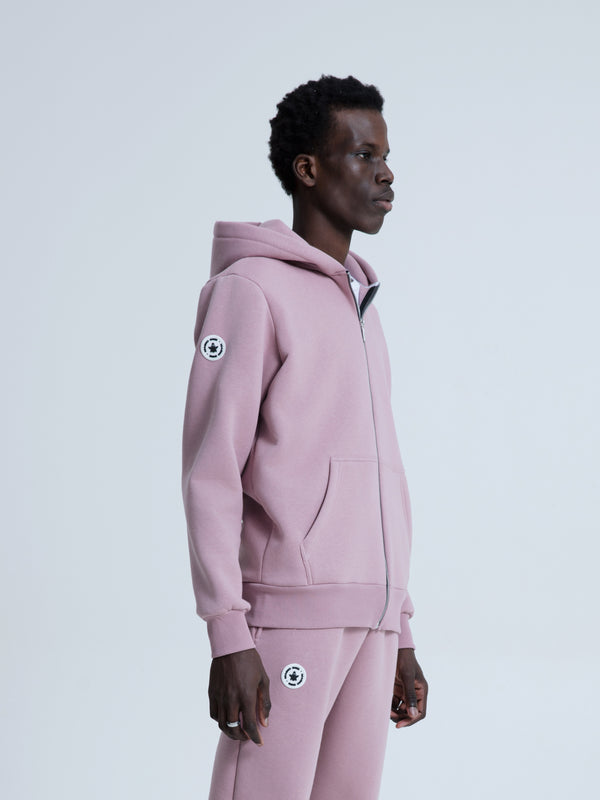 MagicBee Circle Logo Jacket - Dusty Rose