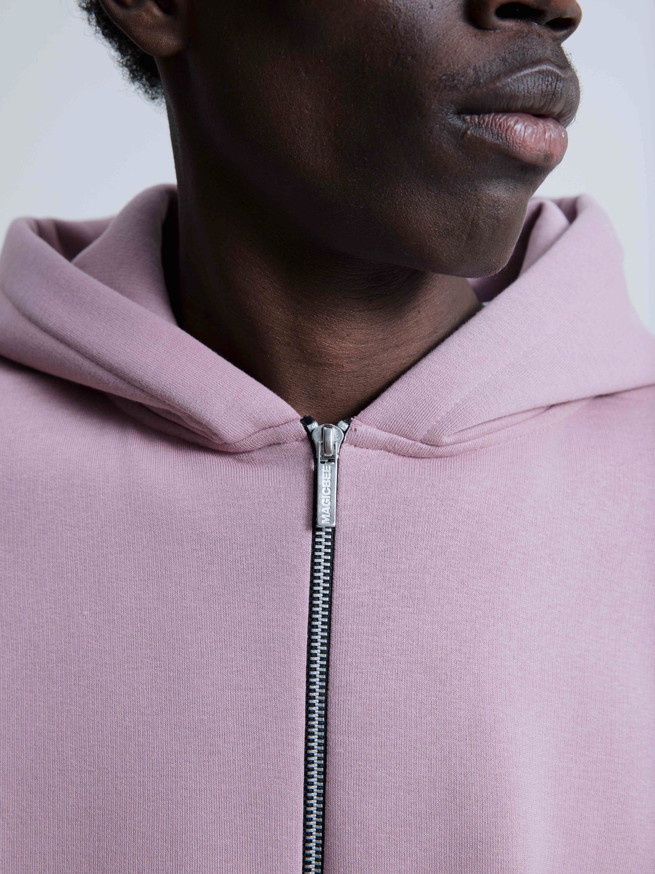 MagicBee Circle Logo Jacket - Dusty Rose