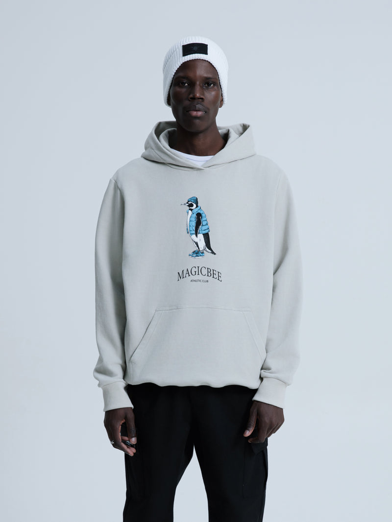 MagicBee Urban Penguin Hoodie - Ice