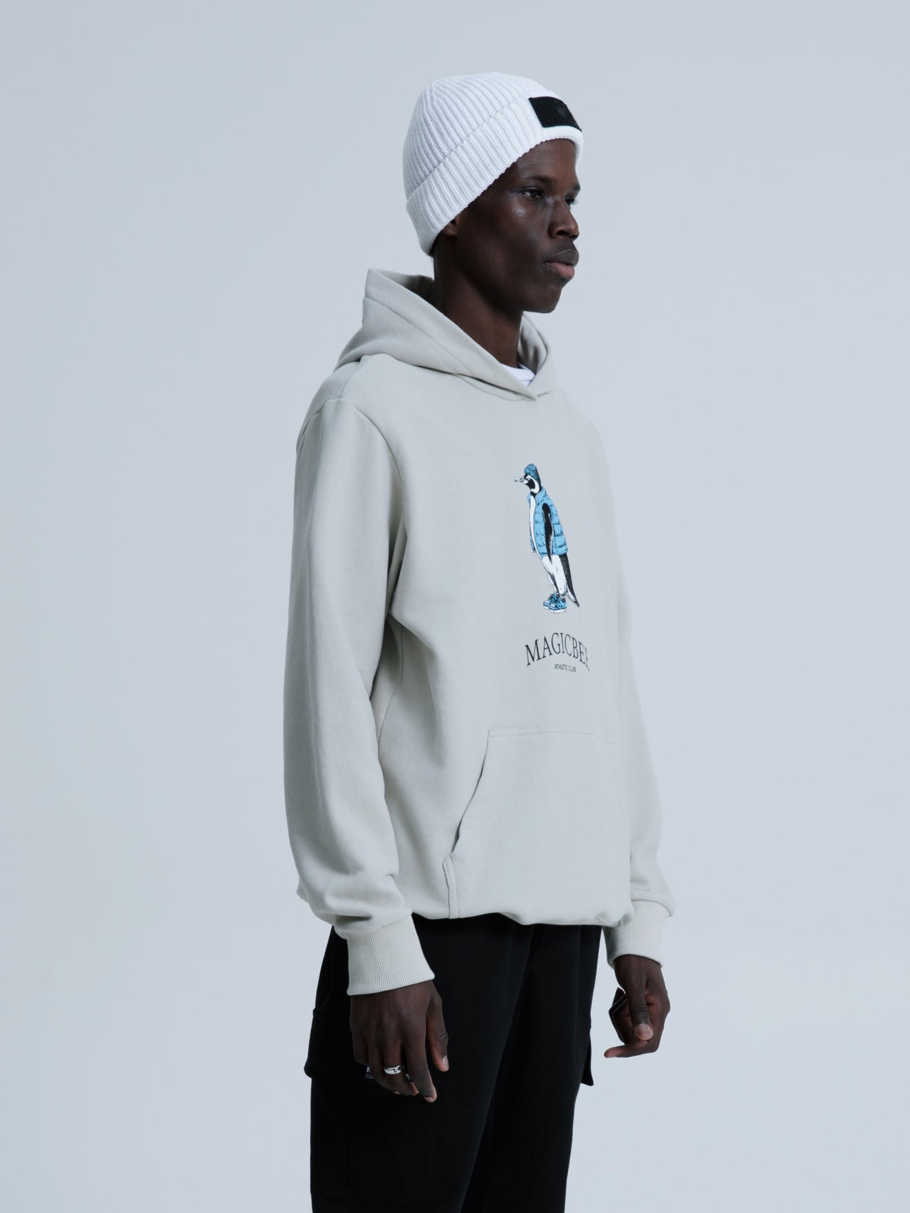 MagicBee Urban Penguin Hoodie - Ice