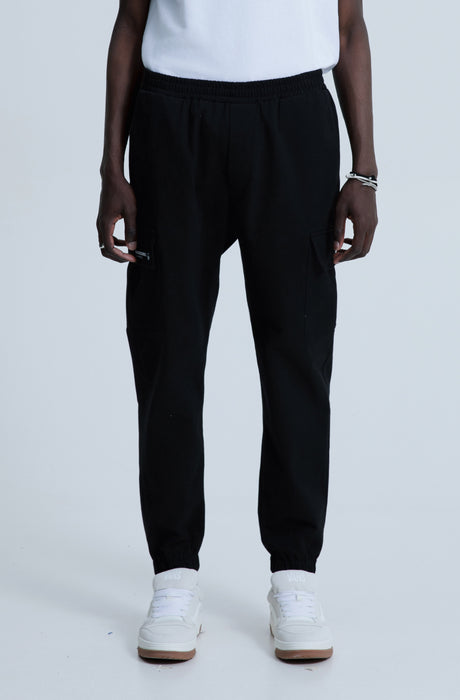 MagicBee Cargo Pocket Trousers - Black