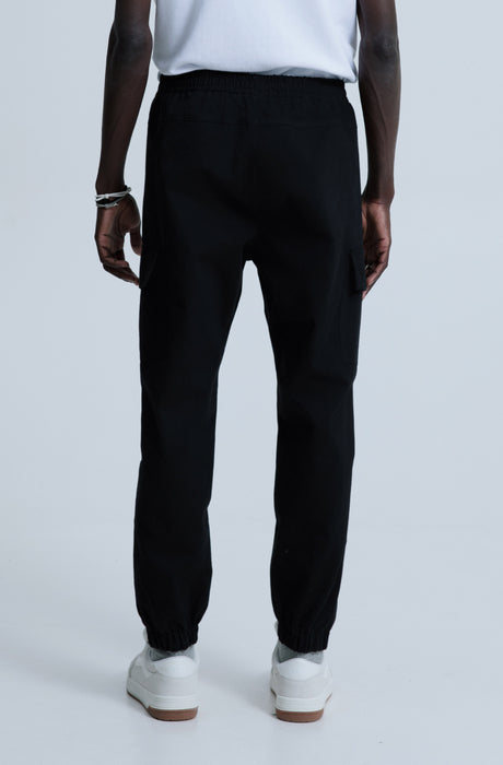 MagicBee Cargo Pocket Trousers - Black