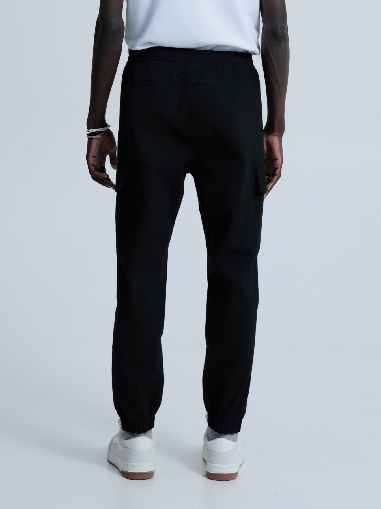 MagicBee Cargo Pocket Trousers - Black