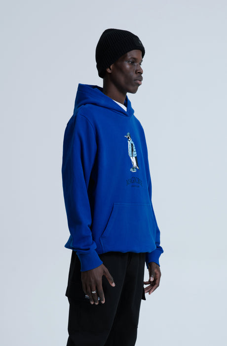 MagicBee Urban Penguin Hoodie - Royal Blue