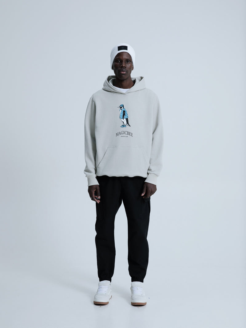 MagicBee Urban Penguin Hoodie - Ice
