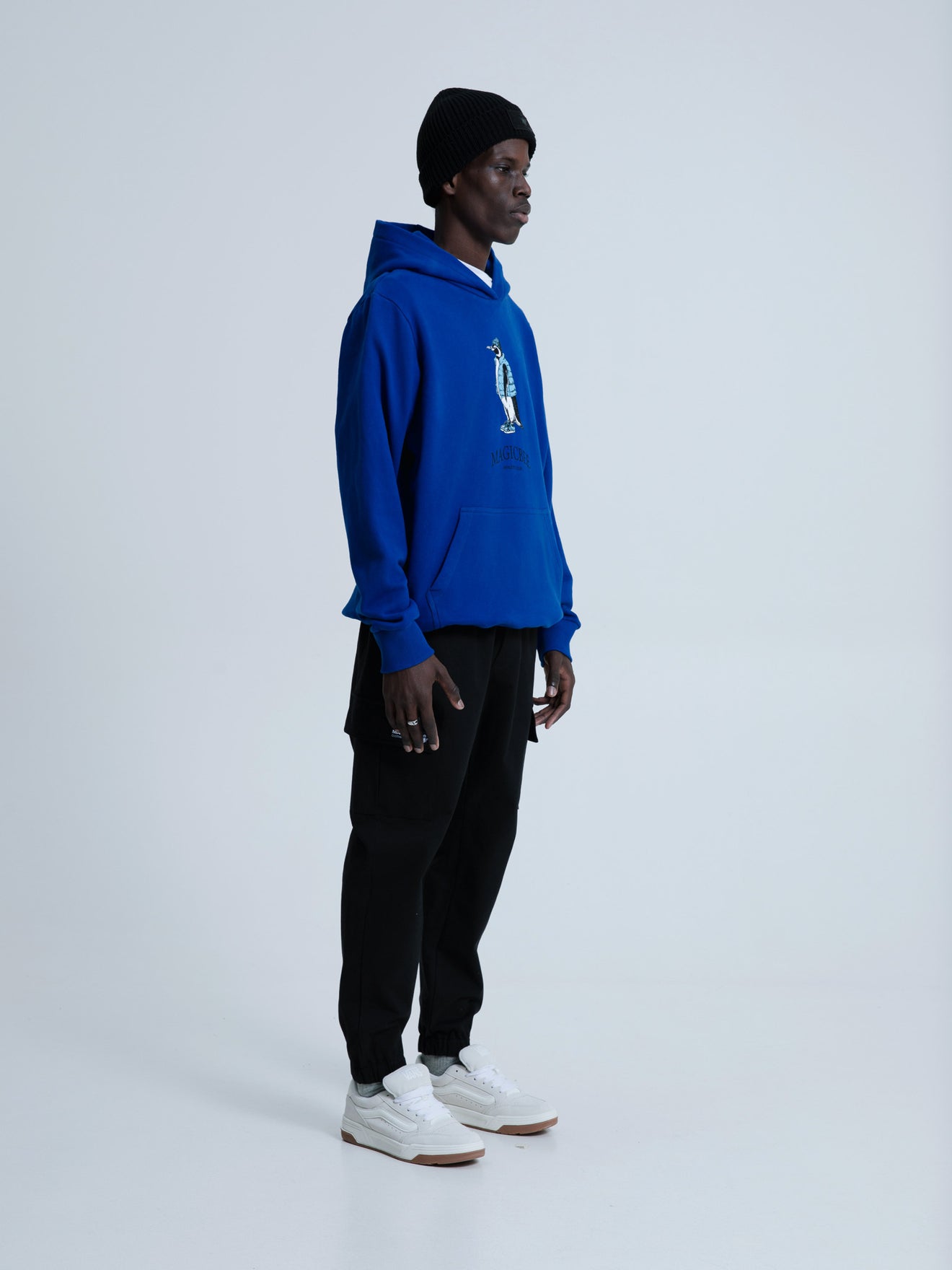 MagicBee Urban Penguin Hoodie - Royal Blue