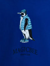 MagicBee Urban Penguin Hoodie - Royal Blue