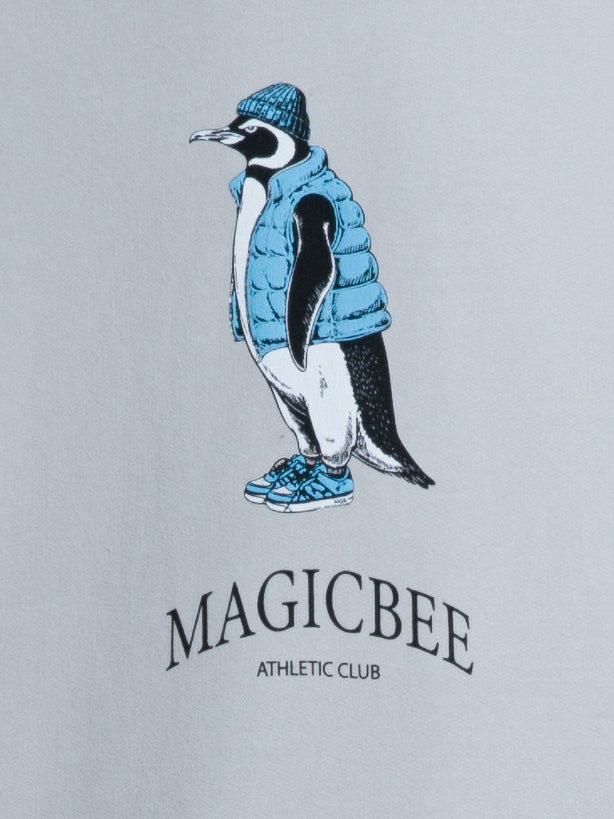 MagicBee Urban Penguin Hoodie - Ice