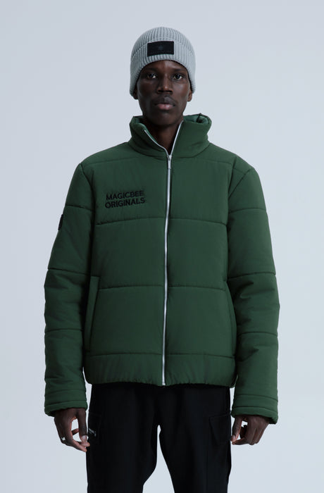 MagicBee Puffer Jacket - Khaki