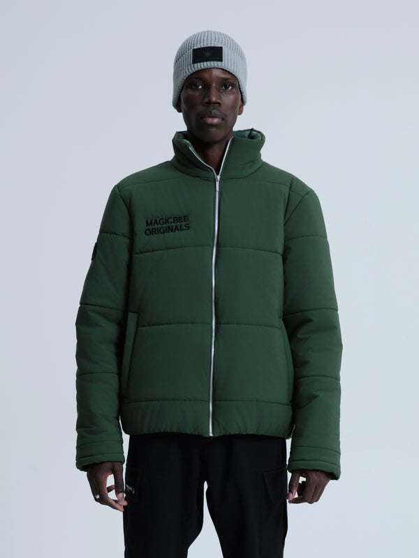 MagicBee Puffer Jacket - Khaki