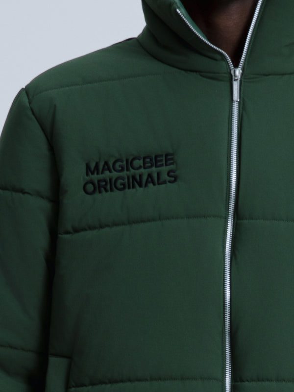 MagicBee Puffer Jacket - Khaki