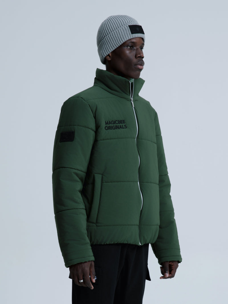MagicBee Puffer Jacket - Khaki