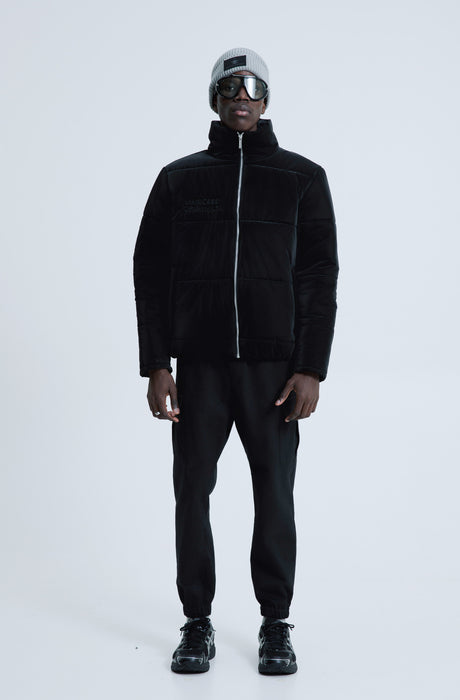 MagicBee Glossy Puffer Jacket - Black (Special Edition)