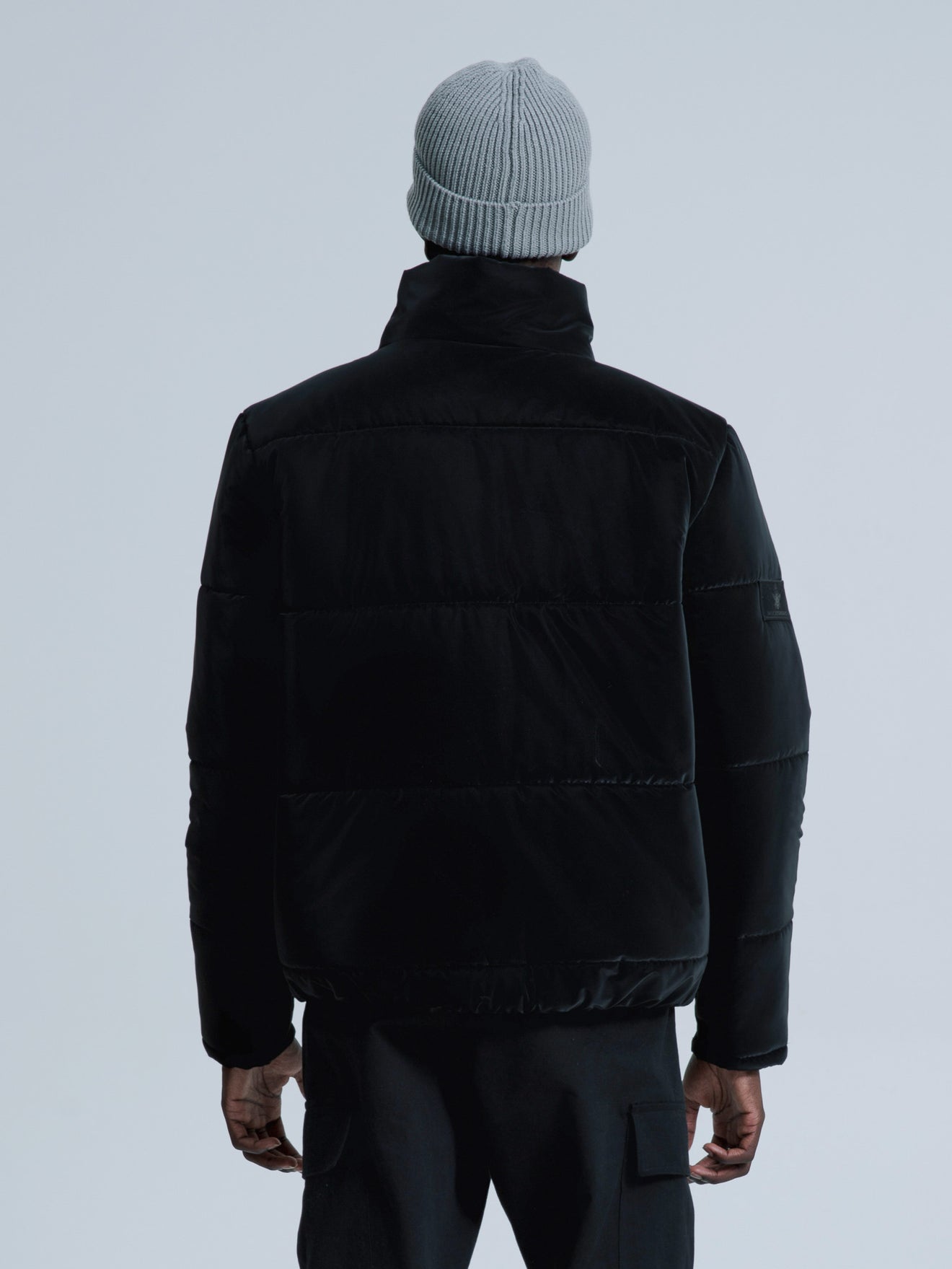 MagicBee Glossy Puffer Jacket - Black (Special Edition)