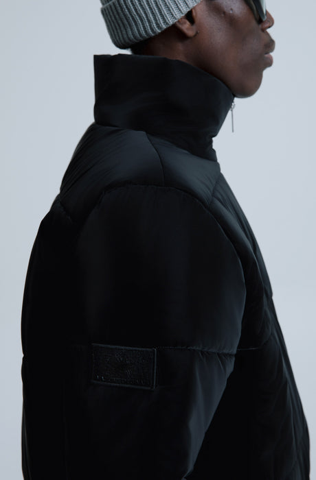MagicBee Glossy Puffer Jacket - Black (Special Edition)