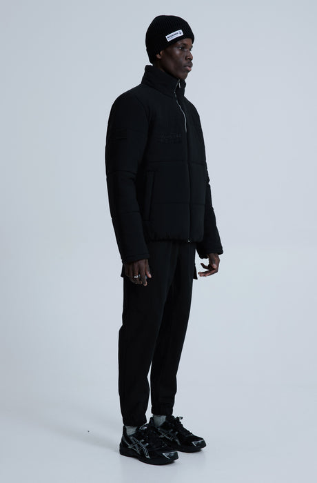 MagicBee Puffer Jacket - Black