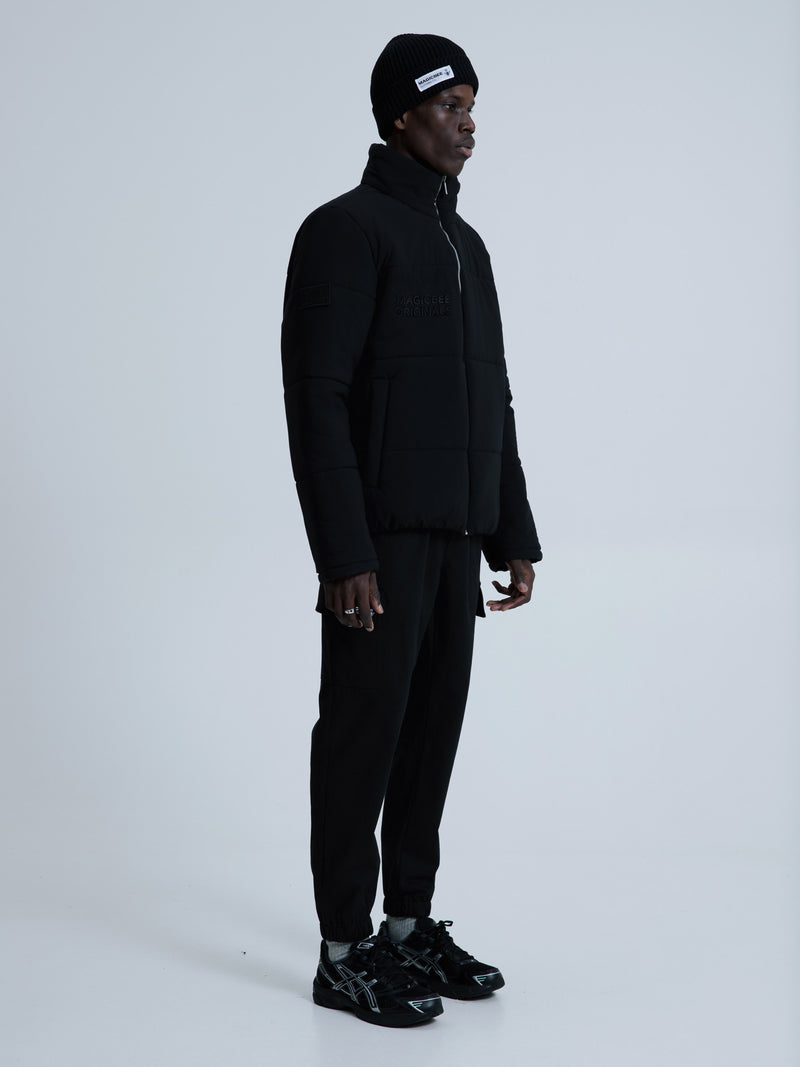 MagicBee Puffer Jacket - Black