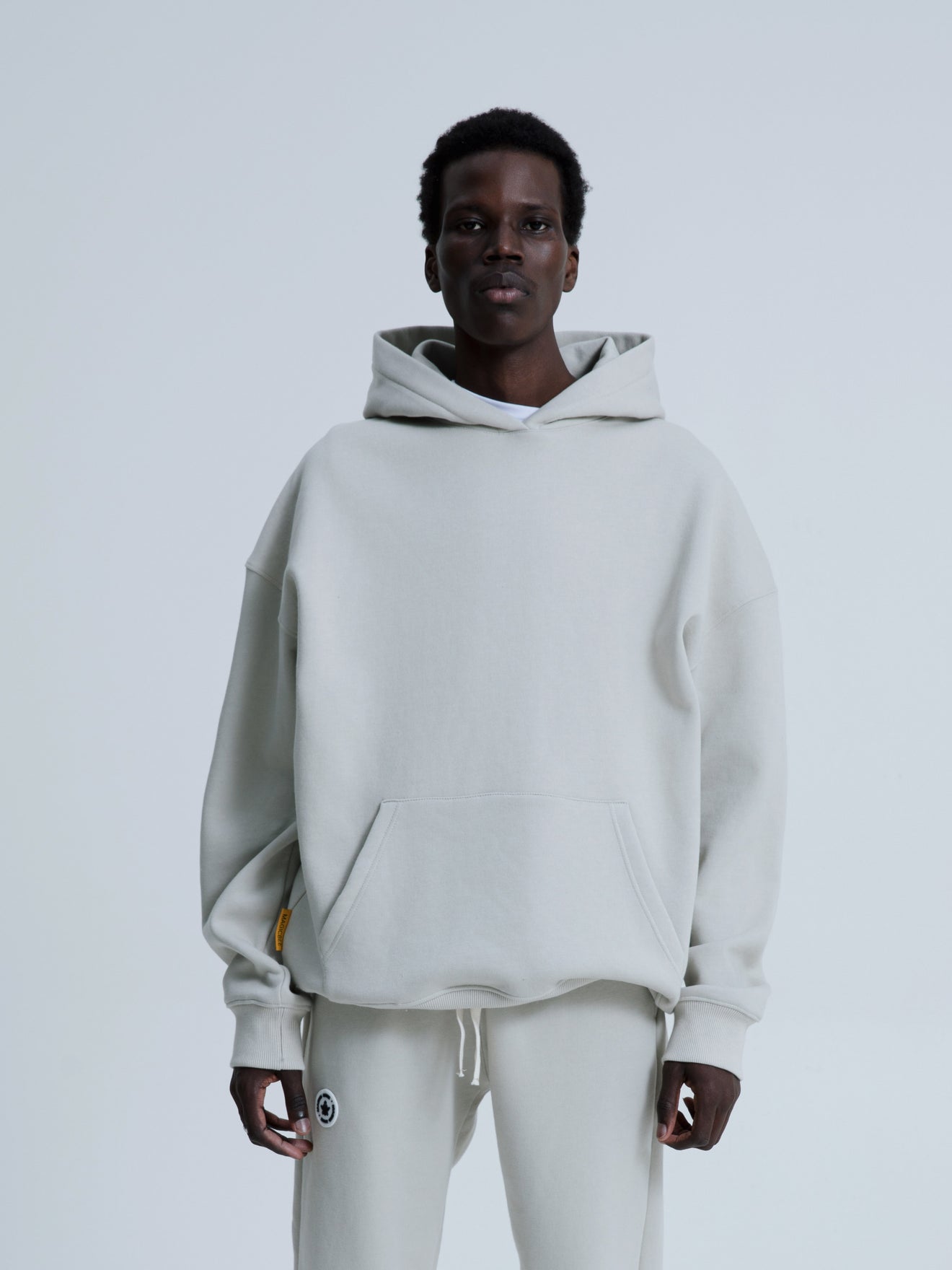 MagicBee Archangel Logo Hoodie - Ice Grey