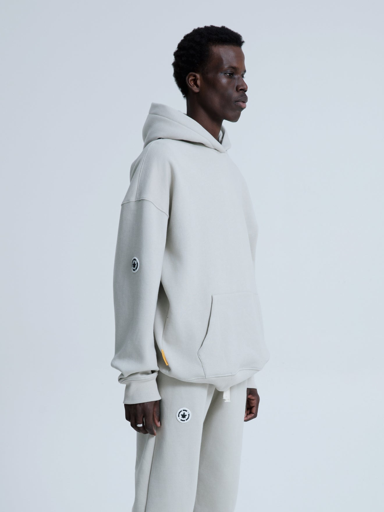 MagicBee Archangel Logo Hoodie - Ice Grey
