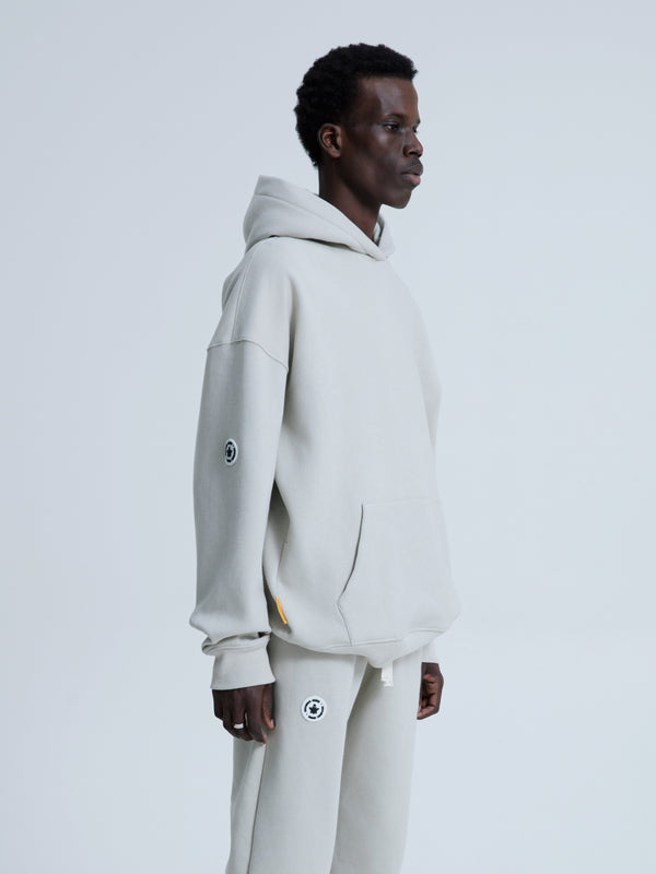 MagicBee Archangel Logo Hoodie - Ice Grey