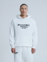 MagicBee Originals 3D Logo Hoodie - Off White