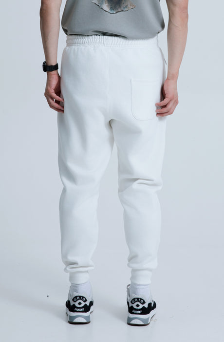 MagicBee Originals 3D Logo Zip Pants - Off White
