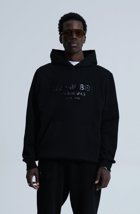 MagicBee Originals 3D Logo Hoodie - Black