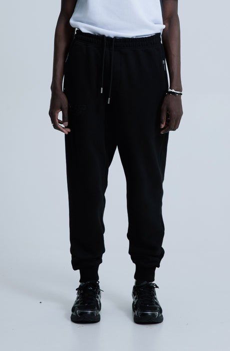 MagicBee Originals 3D Logo Zip Pants - Black