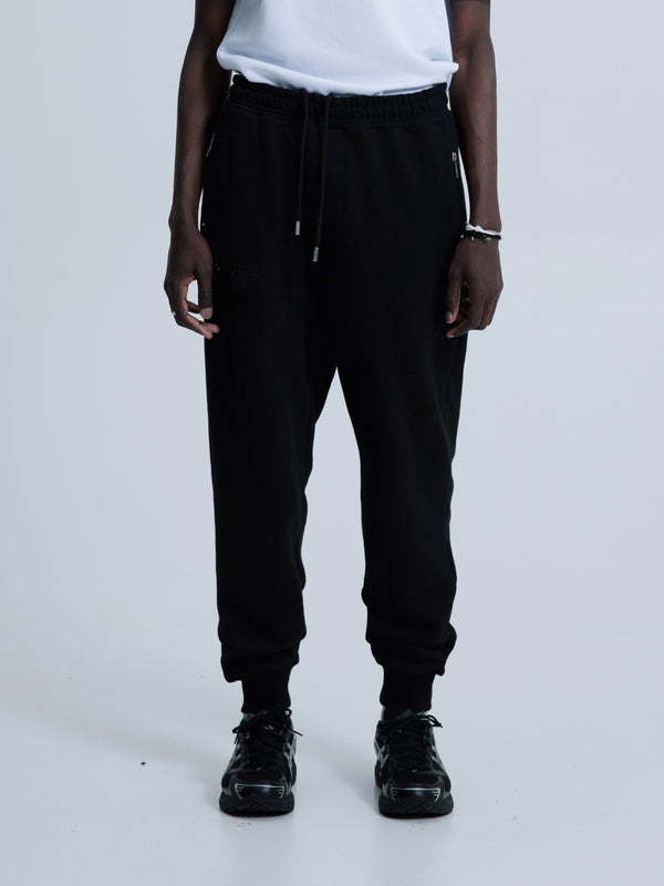 MagicBee Originals 3D Logo Zip Pants - Black