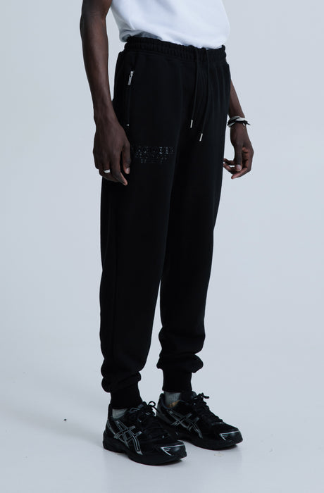 MagicBee Originals 3D Logo Zip Pants - Black