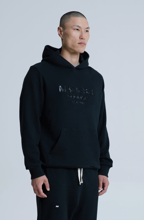 MagicBee Originals 3D Logo Hoodie - Dirty Black