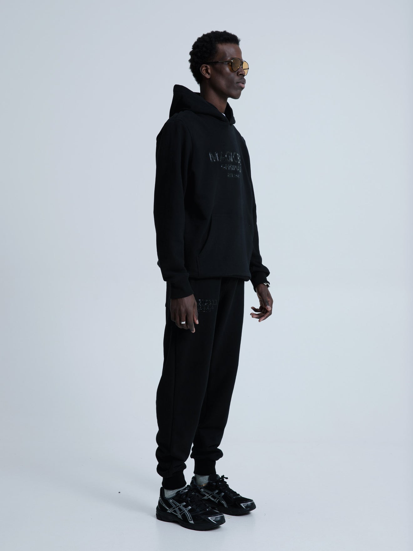 MagicBee Originals 3D Logo Hoodie - Black