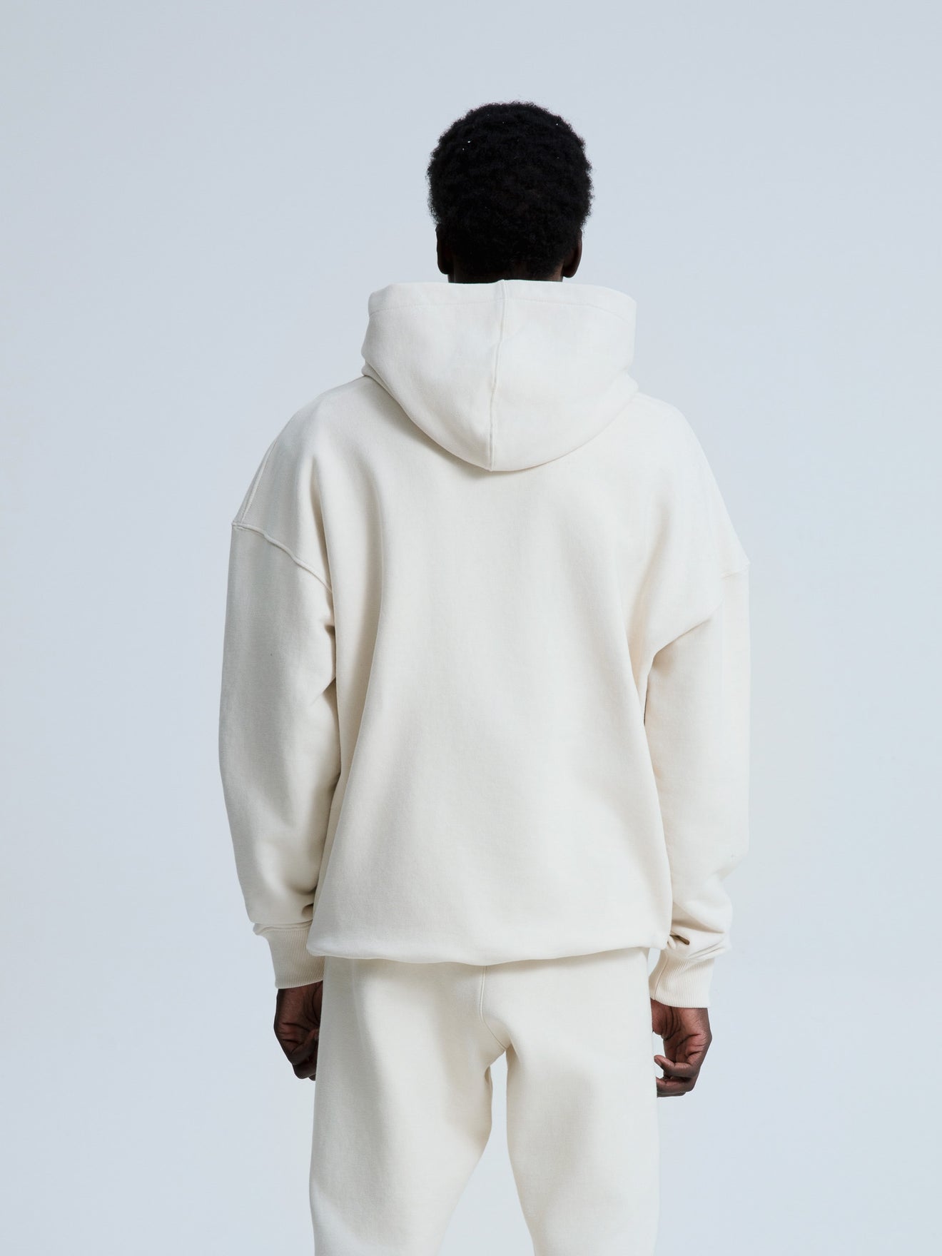 MagicBee 3D Embroidered Logo Hoodie - Beige