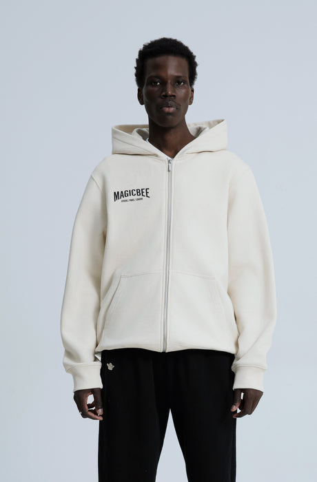 MagicBee Worldwide Logo Jacket - Beige