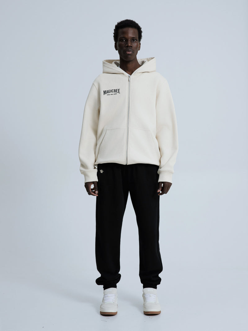 MagicBee Worldwide Logo Jacket - Beige