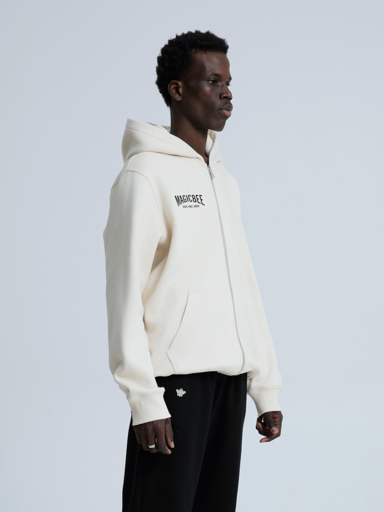 MagicBee Worldwide Logo Jacket - Beige